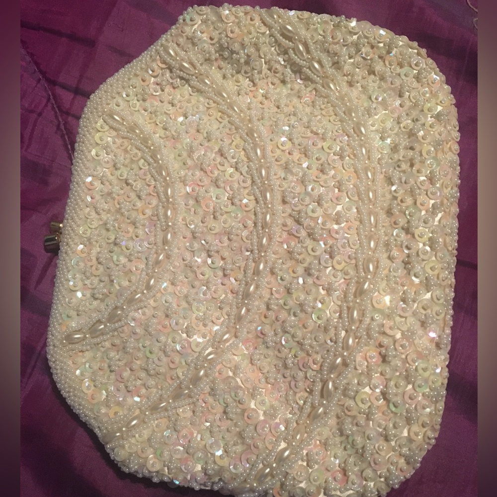 Special occasion nearly new beaded bag